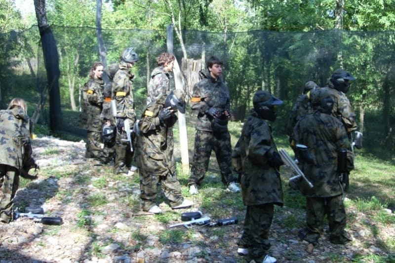 Paintball v Komnu - paket za 6 oseb